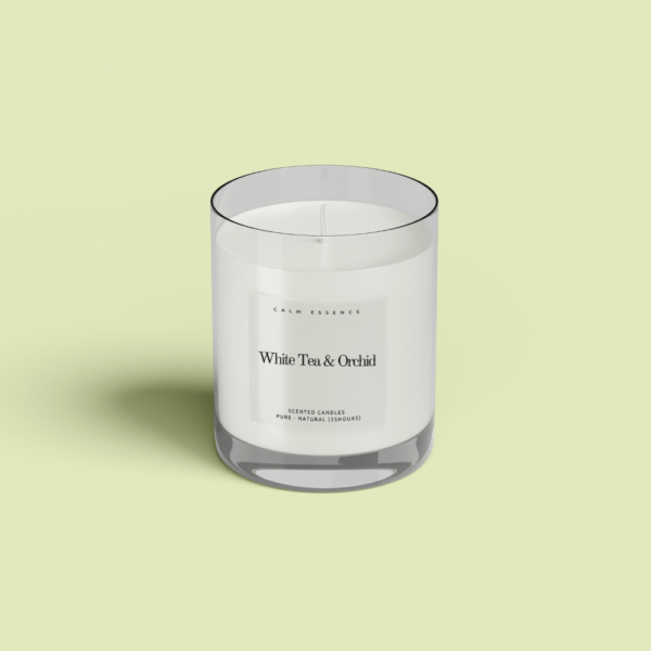 白茶香草蘭花香薰蠟燭 White Tea & Orchid Scented Candle