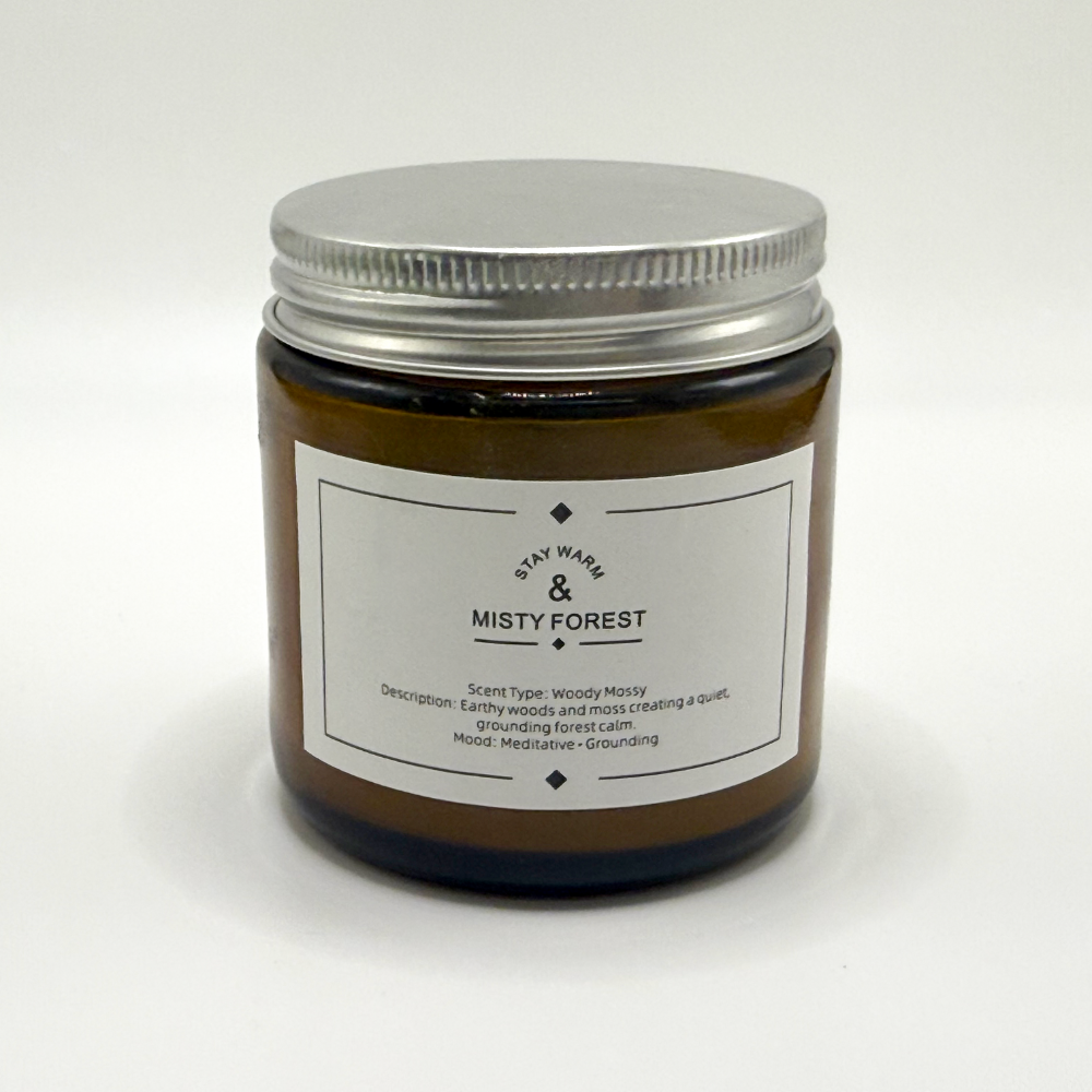 霧林靜息香薰蠟燭 Misty Forest Scented Candle - Image 3