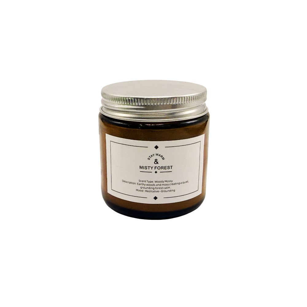 霧林靜息香薰蠟燭 Misty Forest Scented Candle - Image 4