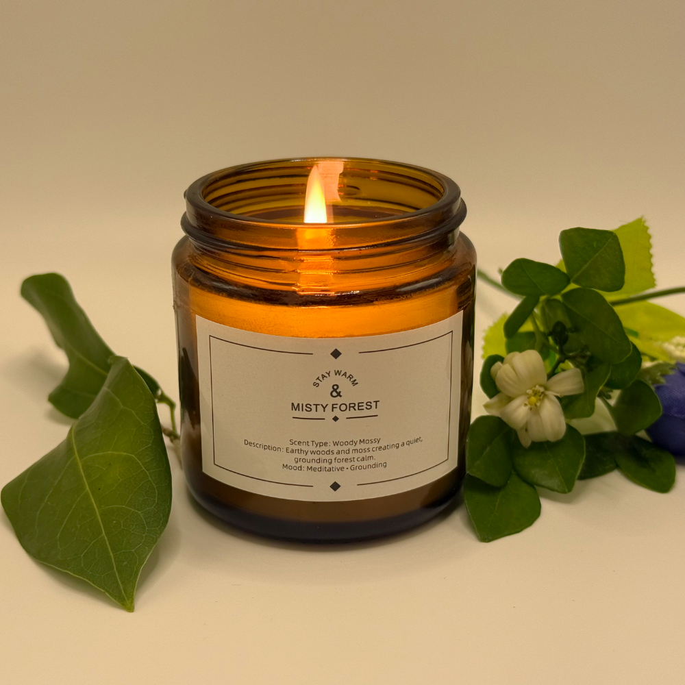 霧林靜息香薰蠟燭 Misty Forest Scented Candle - Image 2