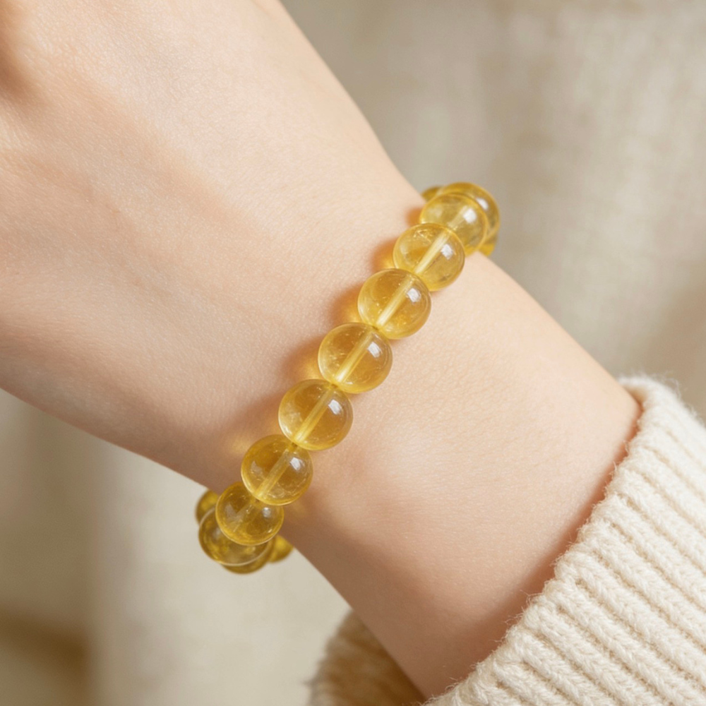 晨光蜜耀財富石黃水晶手串Citrine Bracelet - Image 3